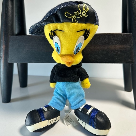 🔵 Set of 3 Tweety Bird Stuffed Plushes - Picture 12 of 14